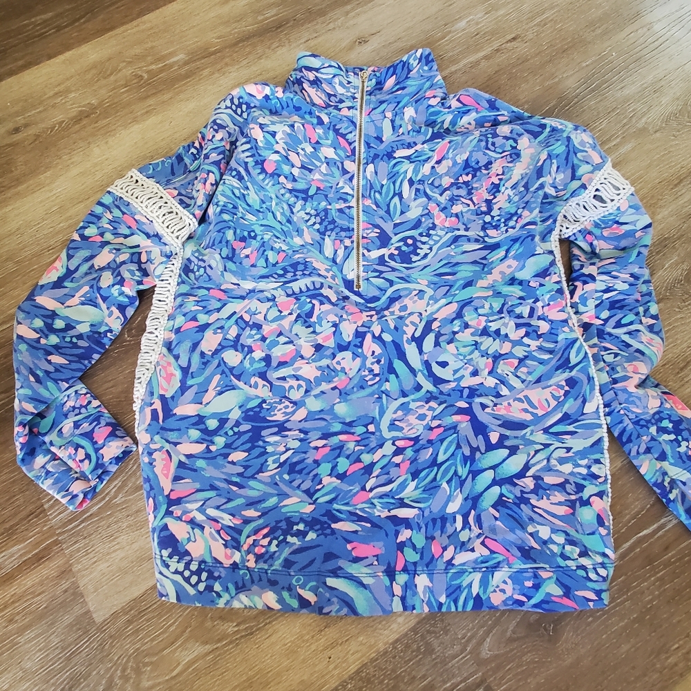 Lilly pulitzer skipper popover xxs